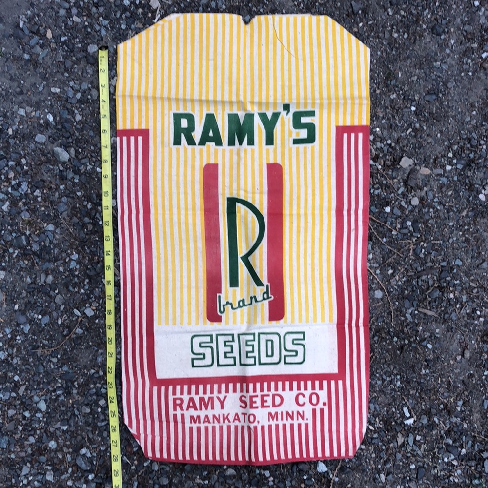Vintage Seed bag.